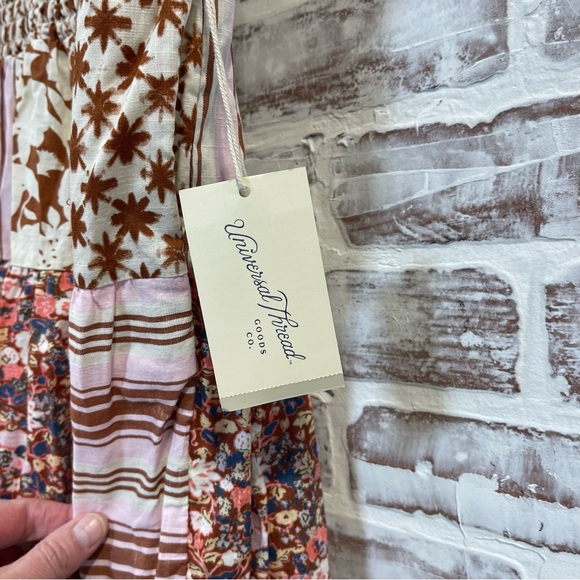 Universal thread Patchwork Floral Maxi Skirt large - Picture 4 of 6